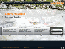 Tablet Screenshot of lettmann.de
